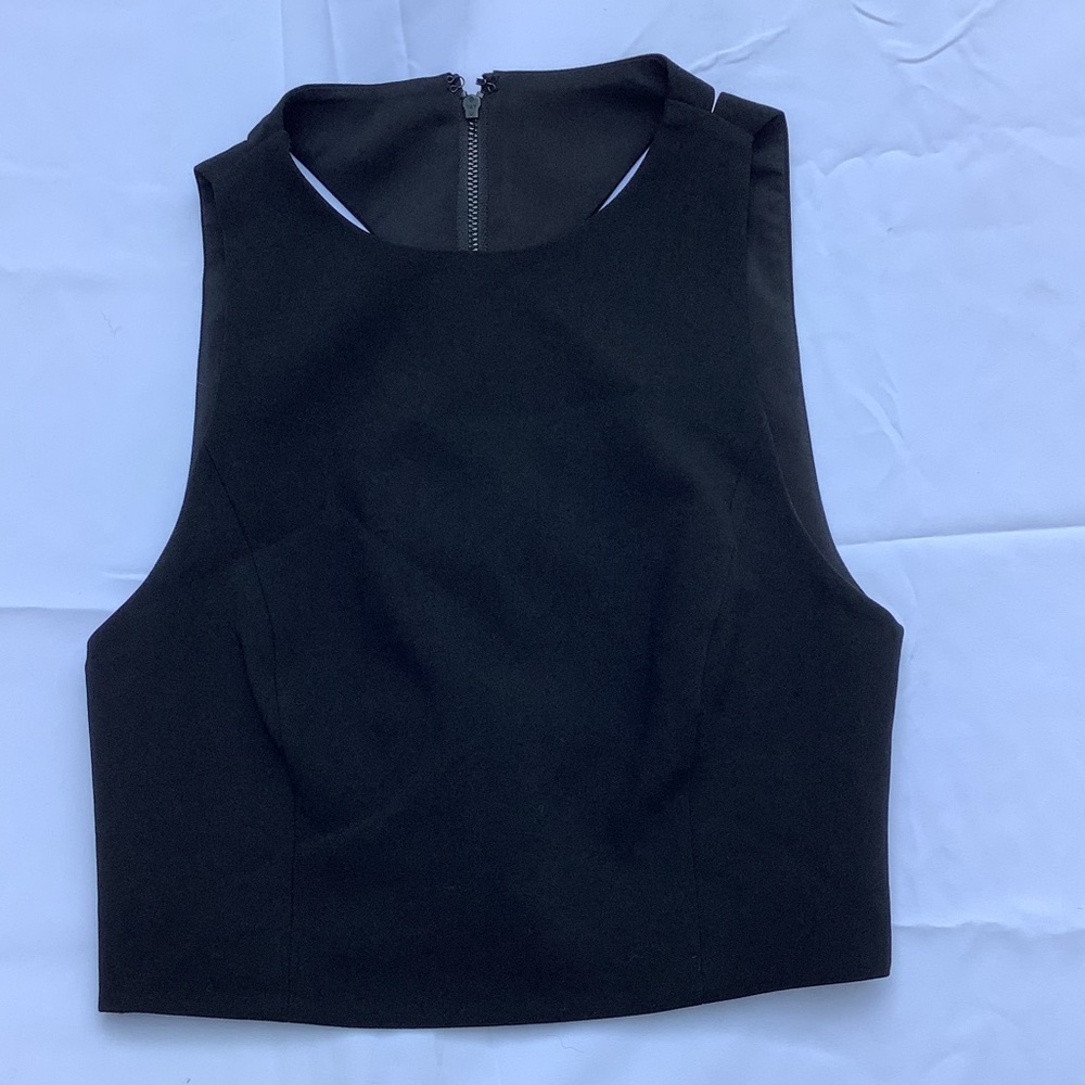 Black Crop Top